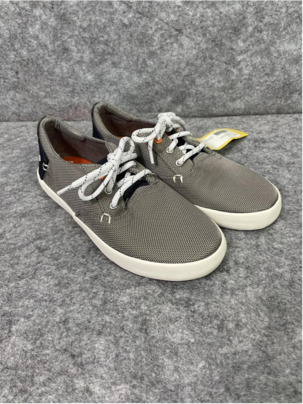 Sperry Bodie Washable Shoes Youth Size 2 Gray Mesh Memory Foam Casual Sneaker